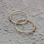 گوشواره حلقه ای تراش گوی - Image 2